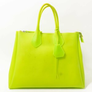 GIANNI CHIARINI Gianni Kia Lee ni большой большая сумка ручная сумка сумка Италия производства Raver материалы зеленый флуоресценция зеленый серия casual весна лето женский 