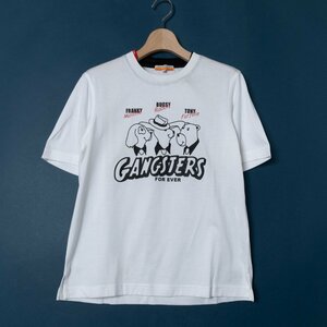 メール便◯ 未使用 難あり CASTELBAJAC SPORT カステルバジャック クルーネック半袖Tシャツ カットソー 綿100％ カジュアル 白 ホワイト