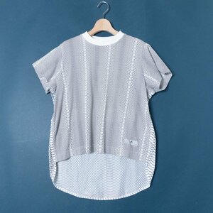  mail service 0 adidas by Stella McCartney Adidas Stella McCartney total pattern T-shirt short sleeves tops XS size cotton cotton white 