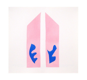 アンリ・マティス Henri Matisse「ヴァンスのロザリオ礼拝堂」 /リトグラフ（エスタンプ）/明るい色彩/飾りやすいサイズ/ENCHANTE