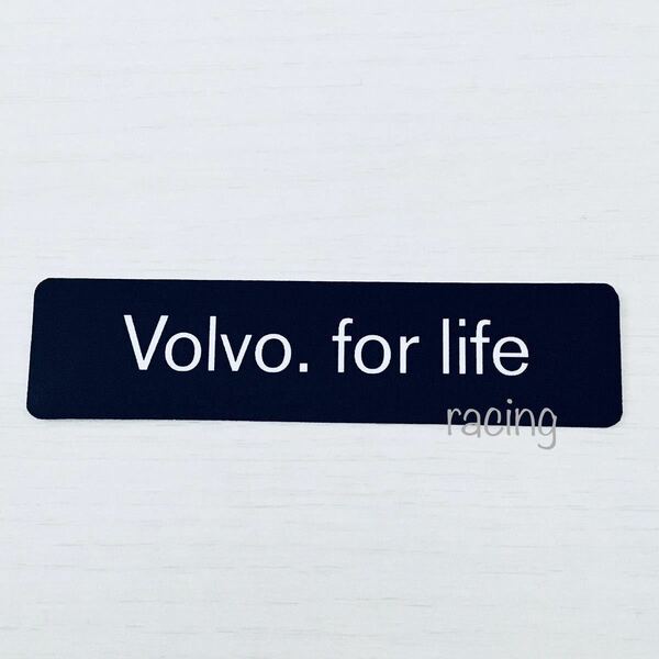 ボルボ Volvo for life レプリカ ステッカー / v50 v40 v60 v70 v90 xc40 xc60 xc70 xc90 240 850 940 s60 エンブレム スウェーデン 2