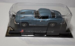 【送料無料】1/43 週間デルプラド カーコレクション Ｎｏ．16 シボレー コルベット ミニカー CHEVROLET CORVETTE