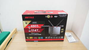 新品！ WXR6000-AX12P　 Wi-Fiルーター 無線LAN 未開封 BUFFALO　AirStation　今年5月13日購入保証書付き　超高性能バッファロー