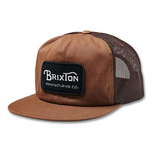 正規品!! BRIXTON(ブリクストン) GRADE HP TRUCKER HAT ブラウン