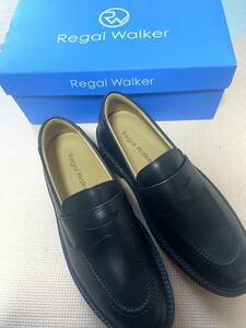 【新品】リーガル REGAL WALKERローファー 黒 146WAHブラック 25.0ビジネスシューズ 革靴 