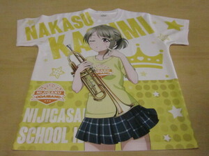 フルグラフィックTシャツ　ラブライブ!虹ヶ咲学園スクールアイドル同好会　中須かすみ