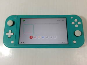 ニンテンドー　スイッチ ライト Nintendo Switch Lite　ターコイズ　本体のみ HDH-001　中古・ジャンク品　即決　