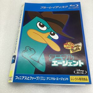 【C43】Blu-ray★フィニアスとファーブ/ペリー・ファイル:アニマル・エージェント★レンタル落ち※ケース無し