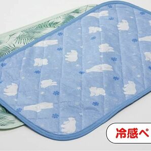 【新品・未使用】ひんやり冷感 ウオッシャブル ペットマット 2枚セット