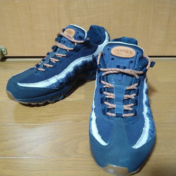 【中古美品】NIKE AIR MAX95 "Denim Dark Obsidian Gum"