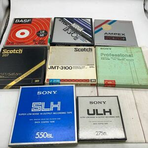 ★ML10685-31★ オープンリールテープ 7インチ 5インチ SONY ULH Scotch BASF AMPEX TDK 