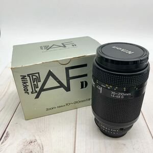 ★ML10337-4★ Nikon ニコン 一眼レフカメラ用レンズ AF D NIKKOR 70-210㎜ 1:4-5.6D フード キャップ付き