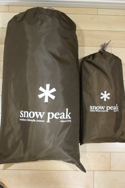 ★スノーピーク snow peak リビングシェルロングPro. インナールーム & グランドシート 2点セット TP-660IR, TP-660-1 中古・美品★ 