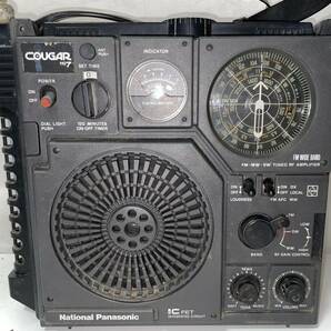 National Panasonic ラジオ ナショナル パナソニック クーガー BCL COUGAR No.7 RF-877 昭和レトロ オーディオ機器 レシーバー 1975年の画像1