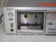 SONY カセットデッキ TC-K55 動作品 高音質 BSLモーター S&Fヘッド TAPE CORDER ソニー FX_画像5