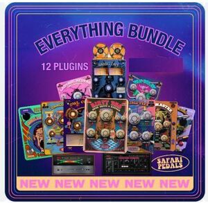 Safari Pedals Everything Bundle v2024 for Windows ダウンロード 永久版 無期限使用可 台数制限なし