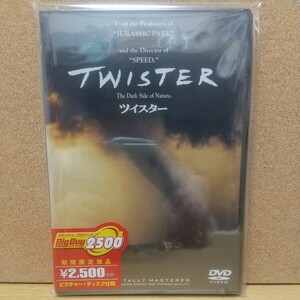 ツイスター [DVD] 未使用未開封 廃盤 シュリンクフィルムに破れあり 背表紙に色褪せあり 製作総指揮スティーブン・スピルバーグ
