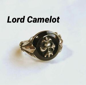 Lord Camelot 925silverオニキスリング約18.5〜19号の間