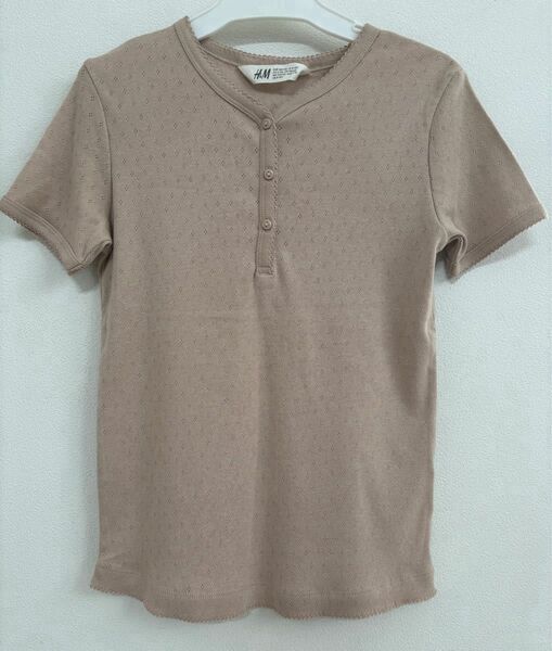 【新品未使用】H&M キッズ　Tシャツ　半袖Tシャツ　半袖　カットソー