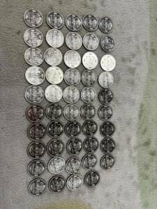 500円硬貨　昭和64年　49枚　レア硬貨　ロール出し
