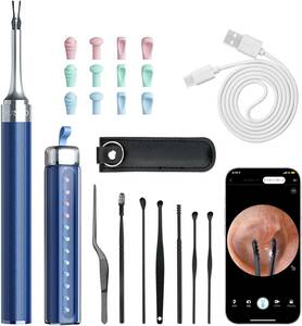  ear .. camera up grade version 1000W pixel ear cleaning - camera attaching ear .. waterproof 