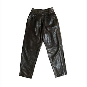 1980s OLD GIANNI VERSACE lether pants archive オールド ジャンニヴェルサーチ レザーパンツ 希少