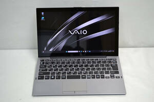 タブレットPC Vaio Pro PA VJPA11 (VJPA11C13N）第8世代 Core i5-8200Y SSD256G 8G 12.5インチフルHD液晶 Webカメラ Wifi Windows11 訳有