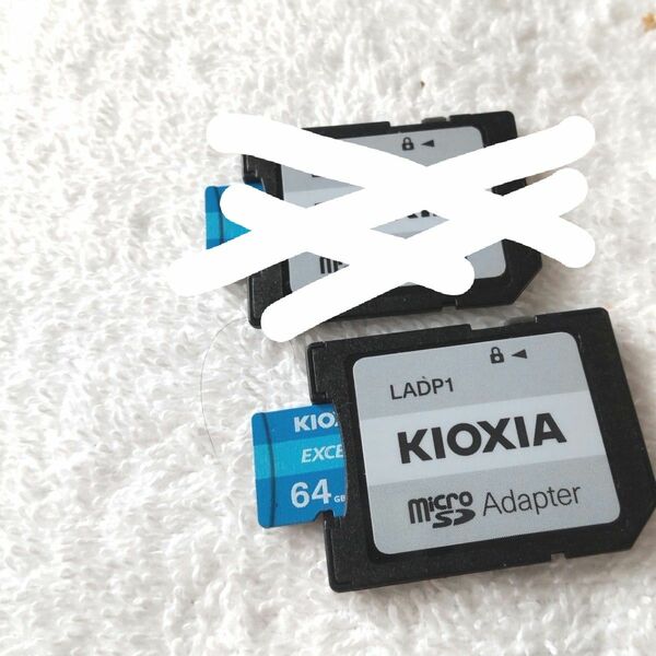 64GB microSDXCカード マイクロSD キオクシア EXCERIA CLASS10 UHS-I 