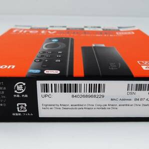 送料無料◆新品未開封◆Amazon Fire TV Stick 4K Max HDR Wi-Fi 6 Alexa対応音声認識リモコン(第3世代)付属の画像9