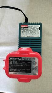 マキタ　makita DC9700急速充電器とバッテリ9120