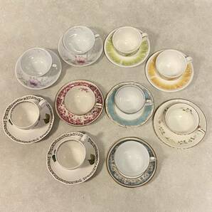 【FZ241113】 ノリタケ カップ＆ソーサー 10客 Noritake コーヒーカップ ティーカップ 食器の画像1
