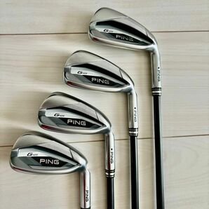 【2日間限定15%OFF】PING G425アイアン 4本セット #7〜9.W #ALTA J CB SLATE（Ｒ） #黒ドット