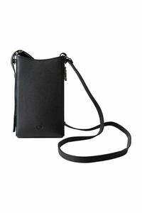 未使用品 DEMIU デミュウ ペティ スマートフォン バッグ Demiurvo デミウルーボ Petit Smartphone Bag ショルダーバッグ 牛革 レザー