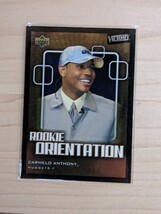 carmelo anthony 2003 upper deck UD victory ROOKIE ORIENTATION_画像1