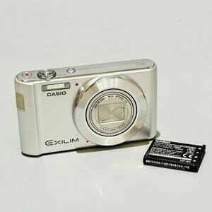 甲HK10035　1円スタート　美品　クリーニング済　動作品　本体/バッテリーのみ　CASIO　EX-ZS180　EXILIM　デジタルカメラ　デジカメ