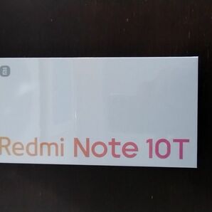 Redmi Note 10T アジュールブラック 64 GB SIMフリー　新品未開封品　シュリンク付