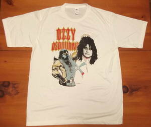 新品【Ozzy Osbourne】オジーオズボーン Vintage Style プリント Tシャツ XL // ブラックサバス ロックTシャツ バンドTシャツ