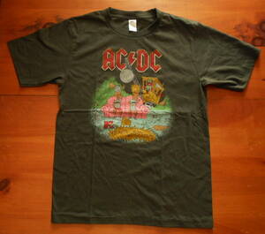 新品【 AC/DC 】ビーバスアンドバットヘッド プリント Tシャツ 黒 L // ロックTシャツ バンドTシャツ MTV