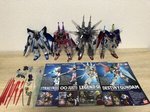 1/100 Gundam SEED DESTINY Legend Destiny Strike freedom Infinite Justy s gun pra прозрачный Junk 