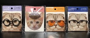 ペット用 ファッション 小物 お散歩に 撮影用に 小型犬・猫用 ４点セット めがね ティアラ サングラス B220260