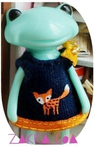 フォーチュンワンダフレンド Wonder Frog カエル洋服 B198218