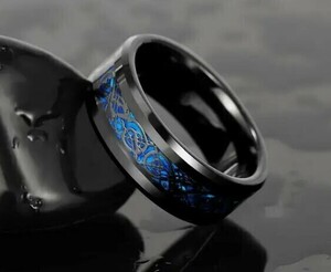 ■ドラゴンリング 指輪 リング ファッションリング デザインリング 指飾り プレゼント B2402133
