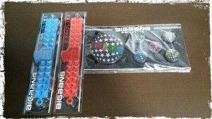 BIGBANG ラバーブレス＆缶バッジ セット くじ B0715