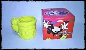 ■ディズニー ミッキーマウス 可愛い キーパーポット 植木鉢 園芸 インテリア 雑貨 置物 B0790