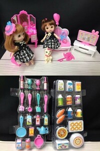 オビツ１１ フィギュア 人形 カスタムドール 家具 ドレッサー TV チェア 小物 いろいろ セット B2009267