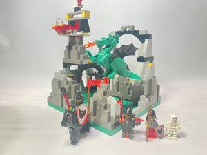 ドラゴン　LEGO 6087 魔女ヒルダの城　Witch's Magic Manor　お城シリーズ　オールドレゴ　レア