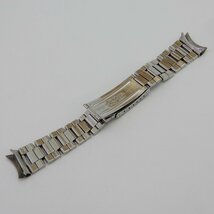 ROLEX Bracelet SS 20ｍｍ Ref.7836 FF358 / ロレックス 純正ブレス 取付幅 20ｍｍ ステンレス 10コマ　1971年　巻きブレス　約14.5ｃｍ_画像3