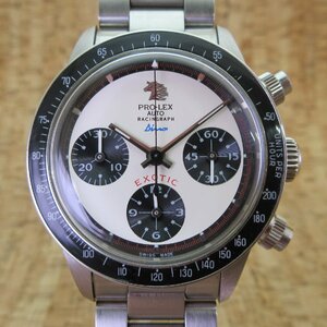 PRO-LEX Racingraph Dino SS AT /p Rolex Dino self-winding watch / screw included watch stem / Rolex oma-juETA2824-2 51 stone 