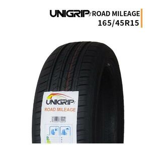 165/45R15 2023年製造 新品サマータイヤ UNIGRIP ROAD MILEAGE 165/45/15★★★