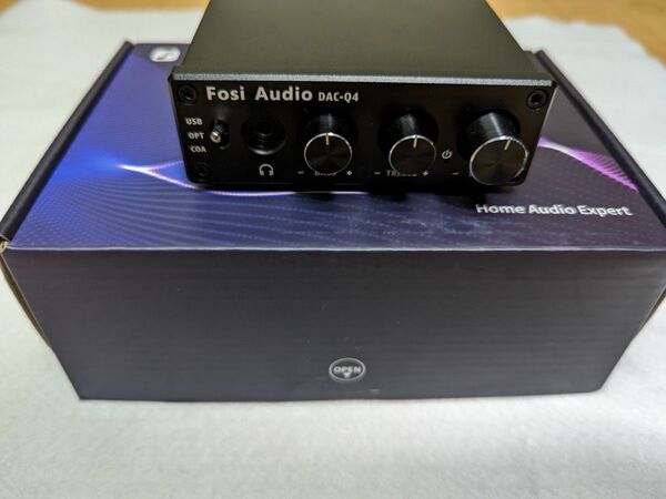 Fosi Audio Q4 DAC ヘッドフォンアンプ